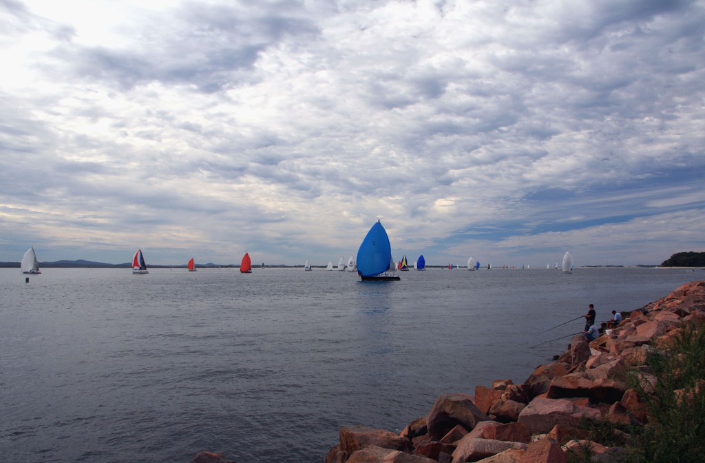 Performance and Cruising fleets. Sail Port Stephens 2012 day 7 &copy; Sail Port Stephens Event Media